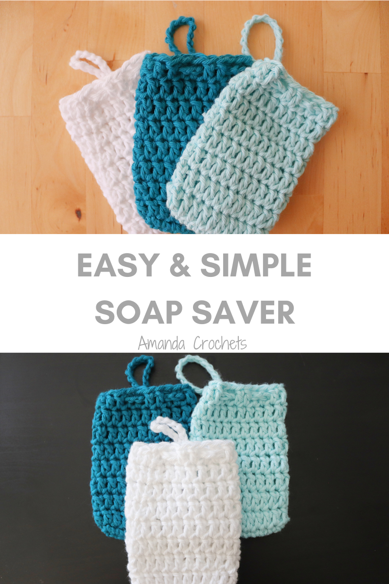Easy & Simple Soap Saver - Amanda Crochets